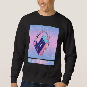 Walkman Tape Cassette Player 80s Japanese Otaku Ae Sweatshirt