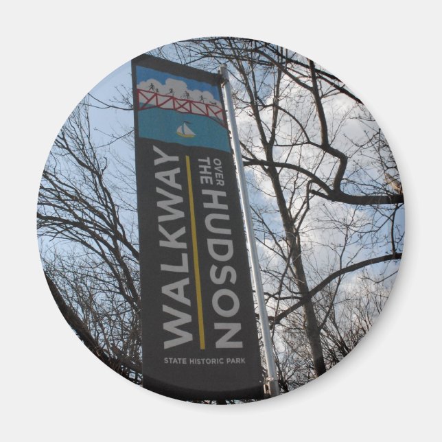 Walkway Over The Hudson Magnet (Front)