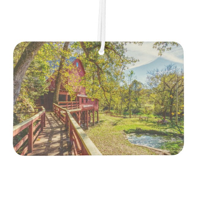 Walkway To Hodgson Mill Air Freshener (Back)