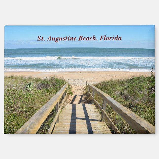 Walkway to the Beach magnet (Front)