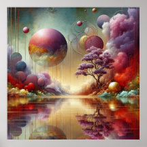 Wall Art, Abstract, Modern, Poster