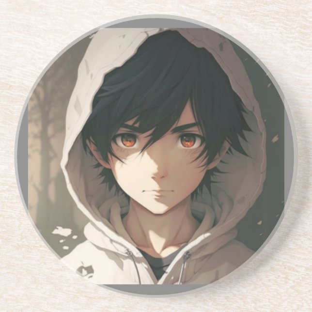wall art Anime Boy Posters  Coaster (Front)