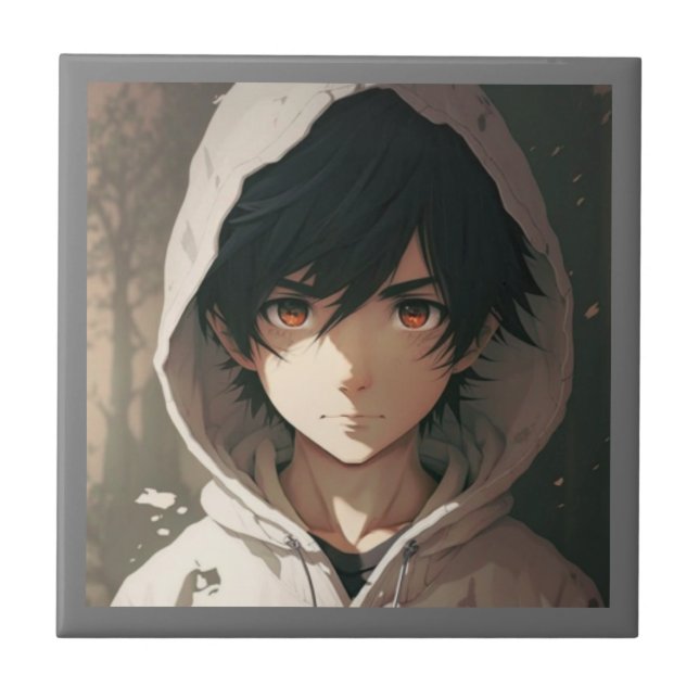 wall art Anime Boy Posters  Tile (Front)