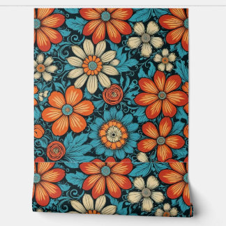 Wall Art Decor Folk Floral