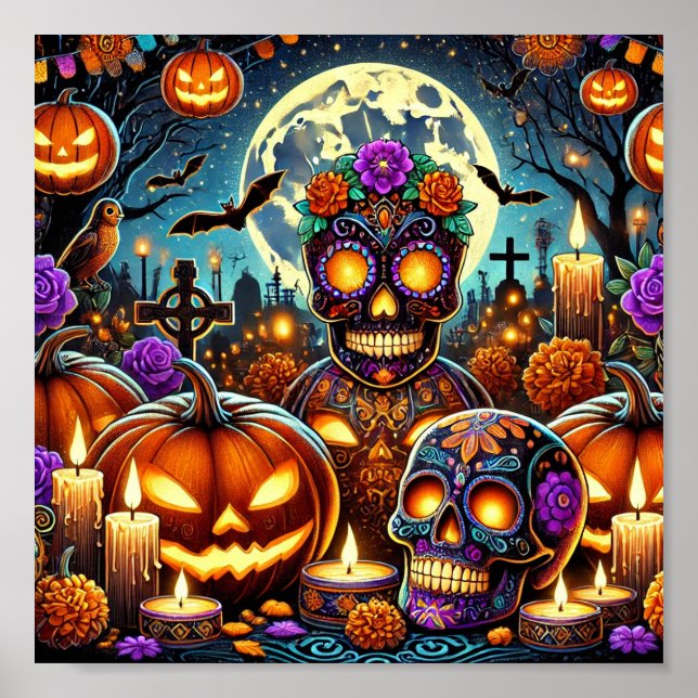 Wall Art & Décor > Posters & Prints for Halloween (Front)