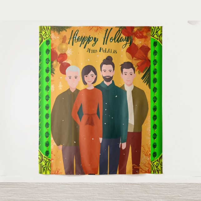 Wall Art & Décor > Tapestries  Crafts & Party Supp (Front)