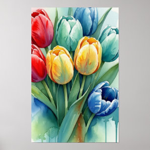 Wall art. I give you roses. Poster