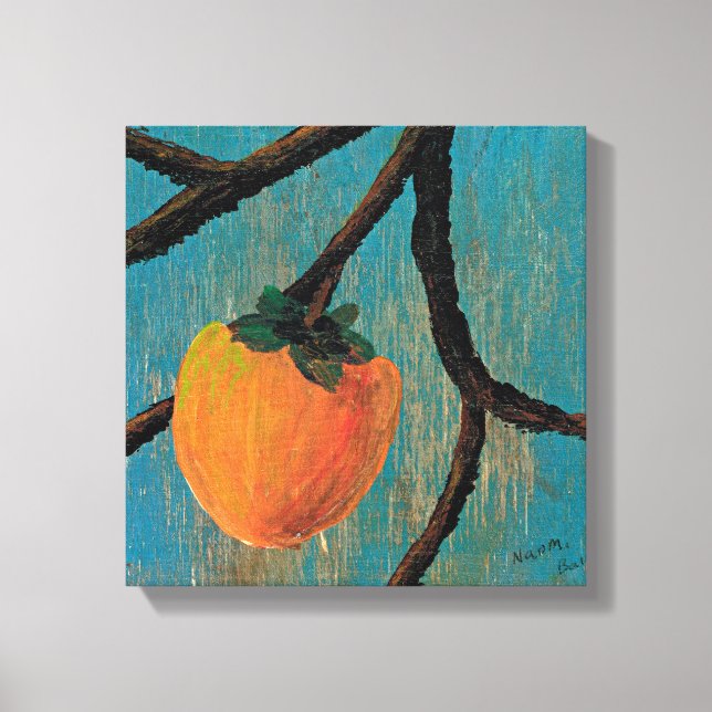 Wall Art Persimmon on the Branch  (Front)