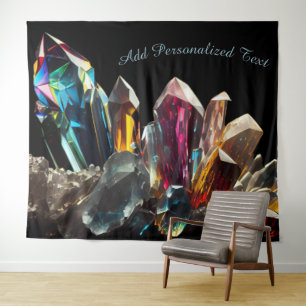 Wall Art Photo Crystals Backdrop Banner Tapestry