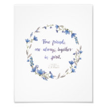 Wall Art Print - Anne quote