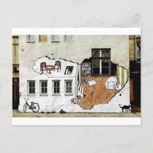 wall art room postcard