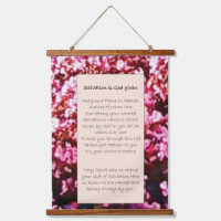 Wall Art Scroll "Salvation is God Given "