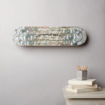 Wall Art Skateboard 7 3/4 to 8 1/2 / MMetropolim 