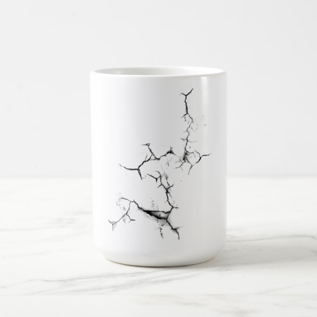Wall, Black Crack Magic Mug (Center)