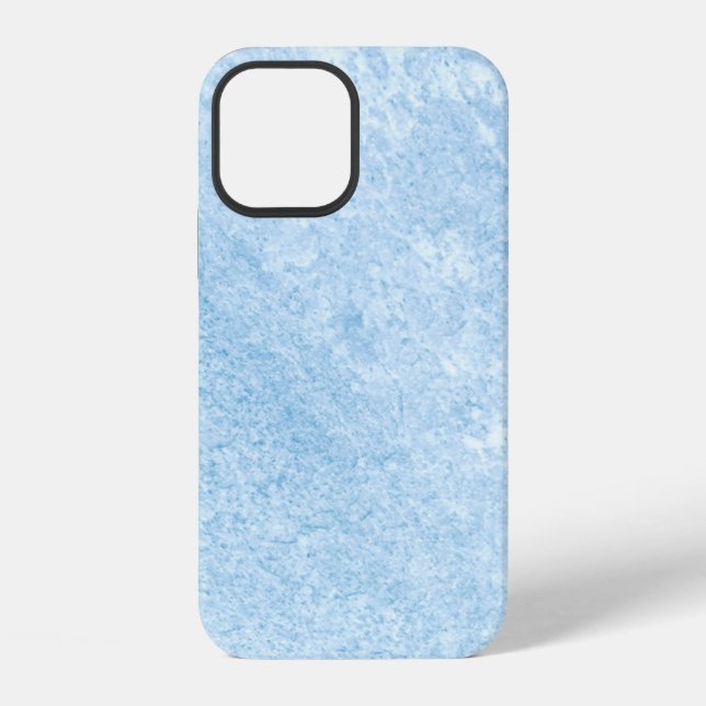 Wall blue design texture vintage iPhone case (Back)
