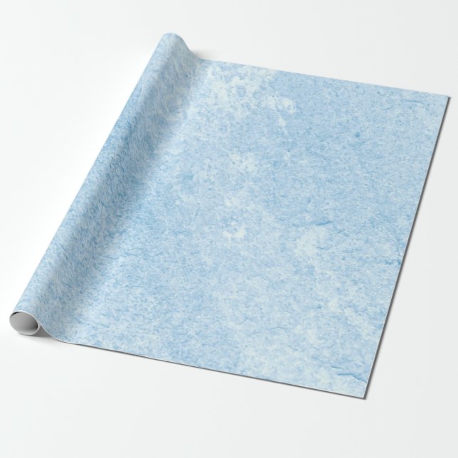 Wall blue design texture vintage wrapping paper (Unrolled)