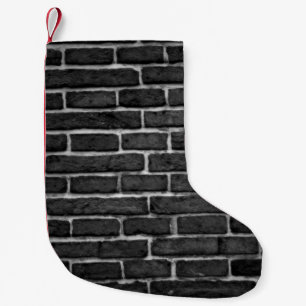 Wall brick brick wall building small christmas stocking