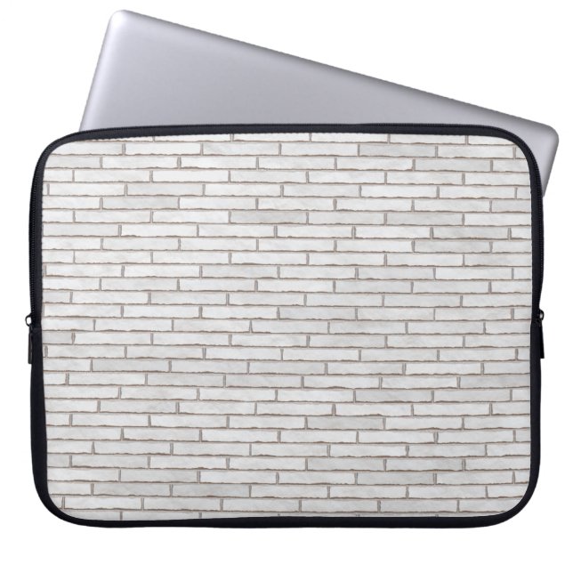 Wall bricks template structure laptop sleeve (Front)