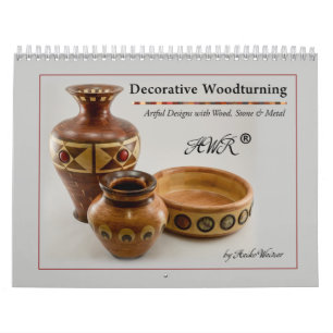 Wall Calendar - Decorative Woodturning