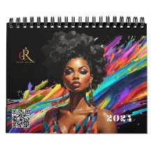 Wall Calendar - EmpowHERed Excellence:Black Women'