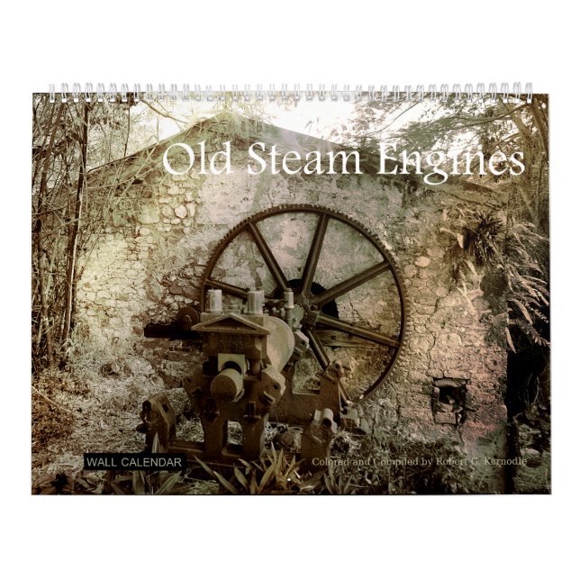 Wall Calendar Old Steam Engines (Cover)