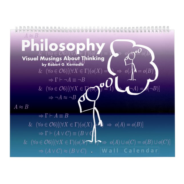 Wall Calendar Philosophy (Cover)