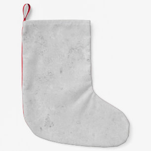 Wall cement stone clean texture small christmas stocking