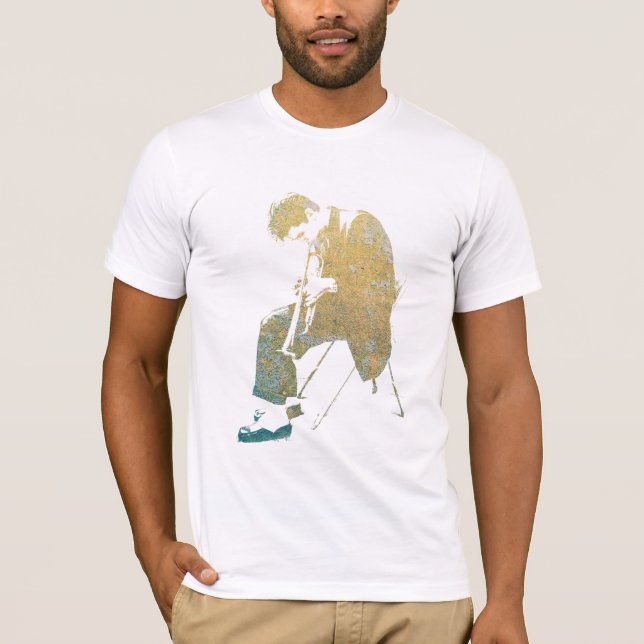 Wall Chet Baker T-Shirt (Front)