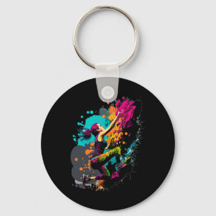 Wall Climbing Bouldering Indoor Climber Climbergoo Key Ring