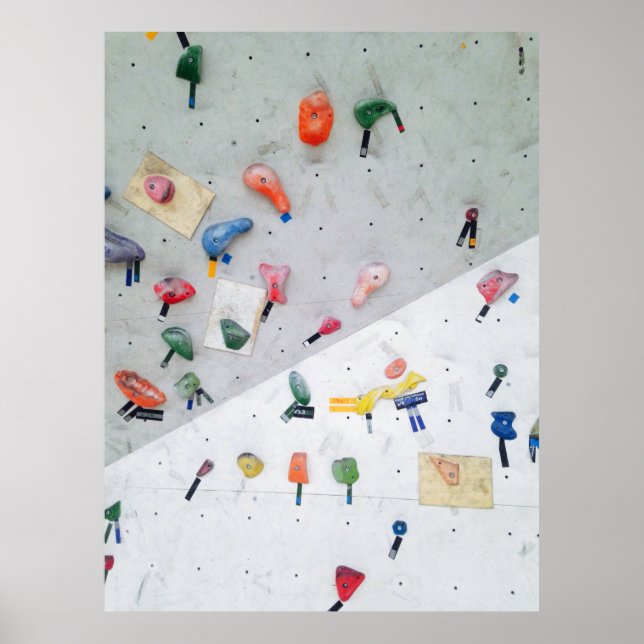Wall climbing indoor wall poster (Front)
