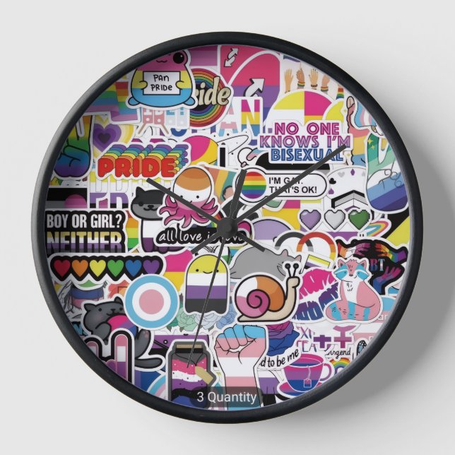 Wall clock (Front)