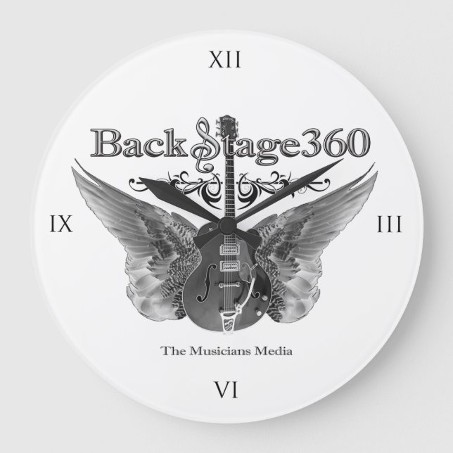 Wall Clock - 10.75" Round Acrylic  (Front)