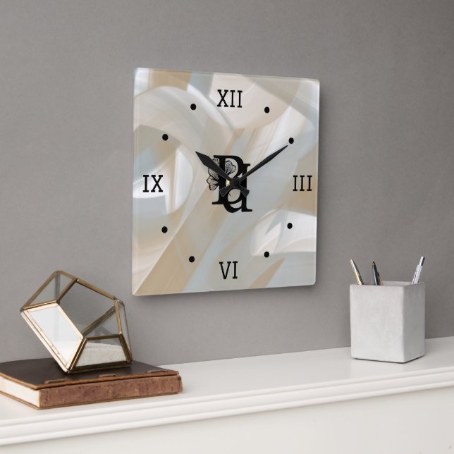 Wall Clock Abstract Home Trend Sandy Tornado (Office)