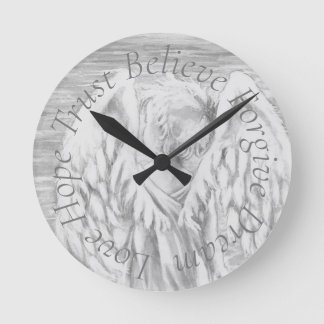 wall clock angel
