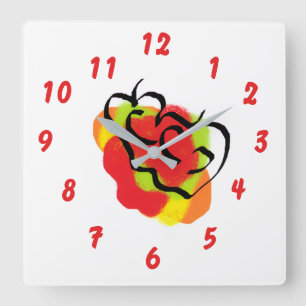 Wall Clock : Apple Fresh