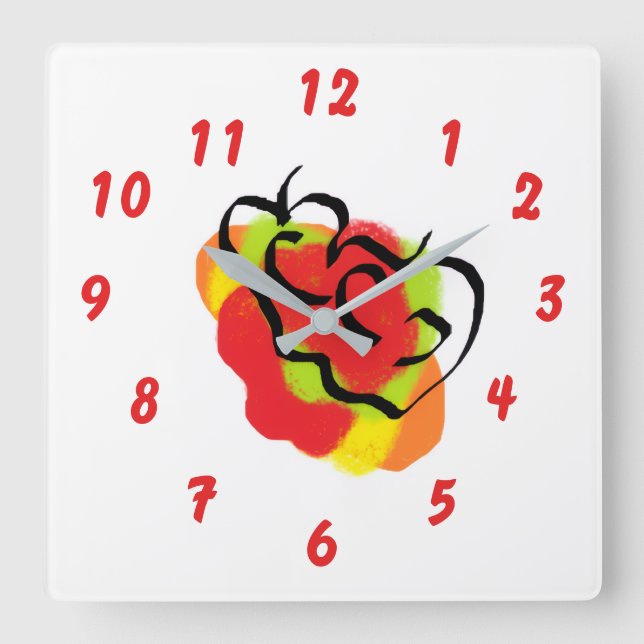 Wall Clock : Apple Fresh (Front)