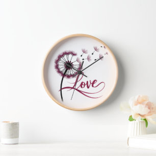 wall clock beautiful Love