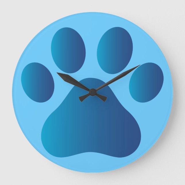 Wall Clock Cat Paw (Front)