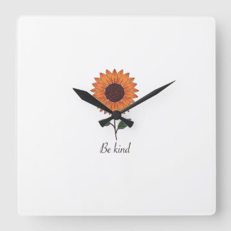Wall Clock From “kindness bloom “collection