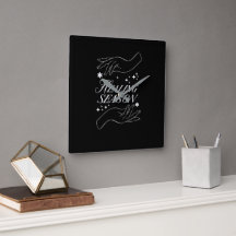 Wall Clock | Mental Health & Wellness Clock