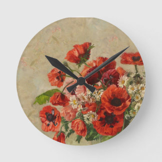 Wall Clock "Poppy's Time"