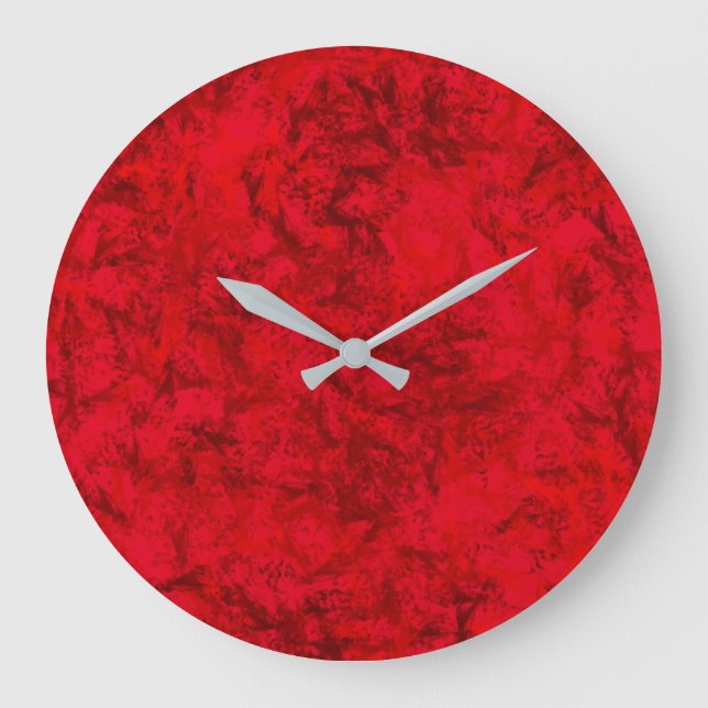 Wall Clock Red Sun (Front)