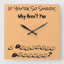 Wall Clock Smart Business Analyst