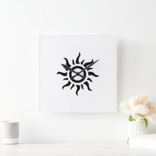 Wall Clock - Sun