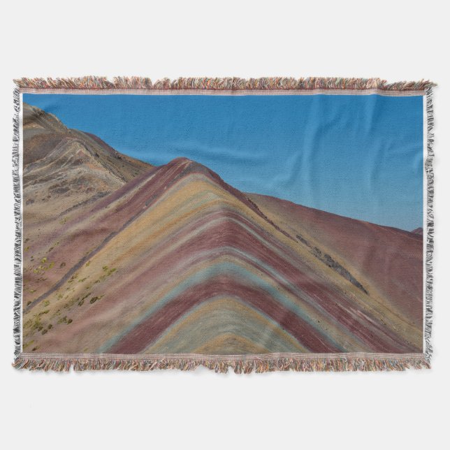 Wall Clock Throw Blanket (Front)
