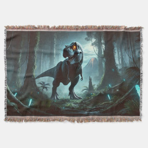 Wall Clock Throw Blanket