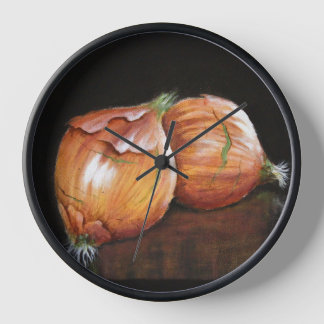 Wall Clock Two Onions