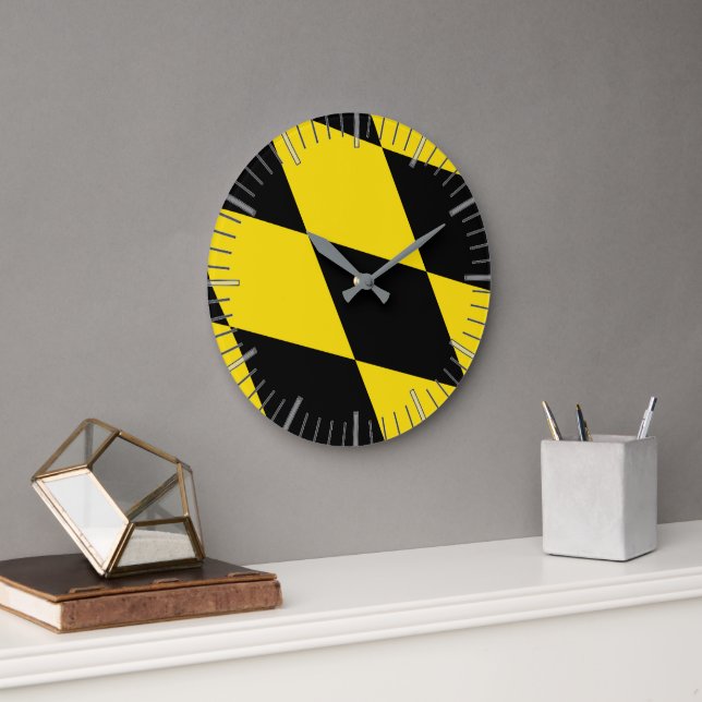 Wall Clock with Flag of Munich (Office)