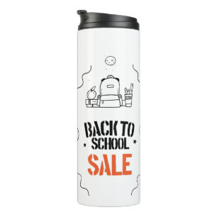 Wall Decal Thermal Tumbler