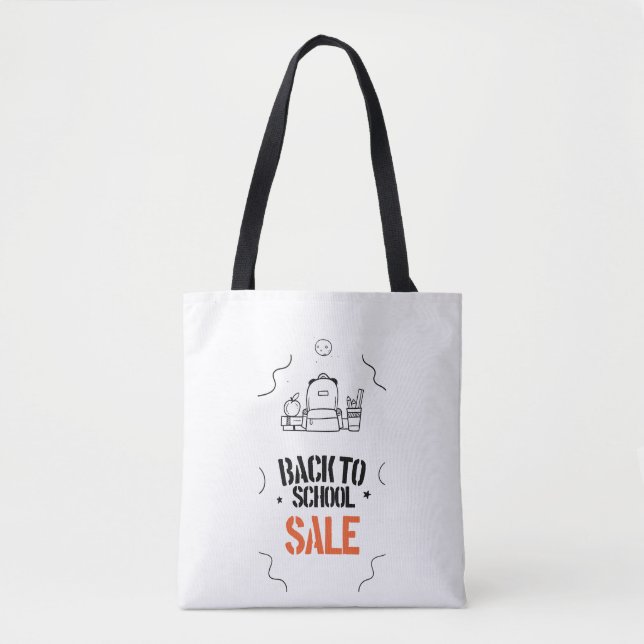 Wall Decal Tote Bag (Front)